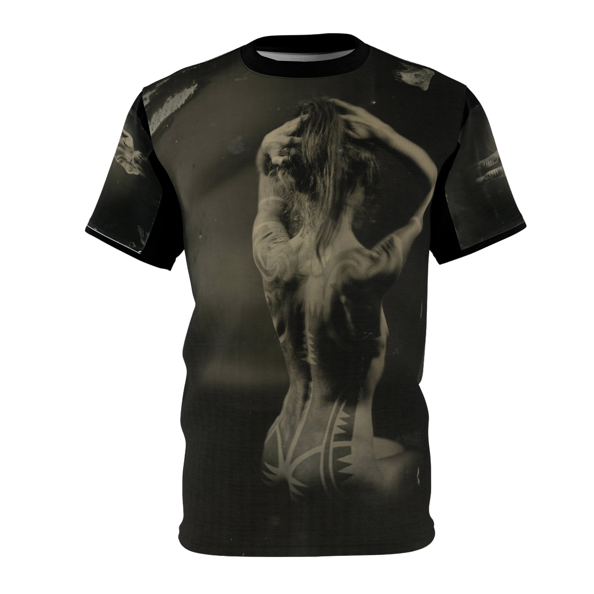 theghostyoudrawonmyback - short sleeve all over print