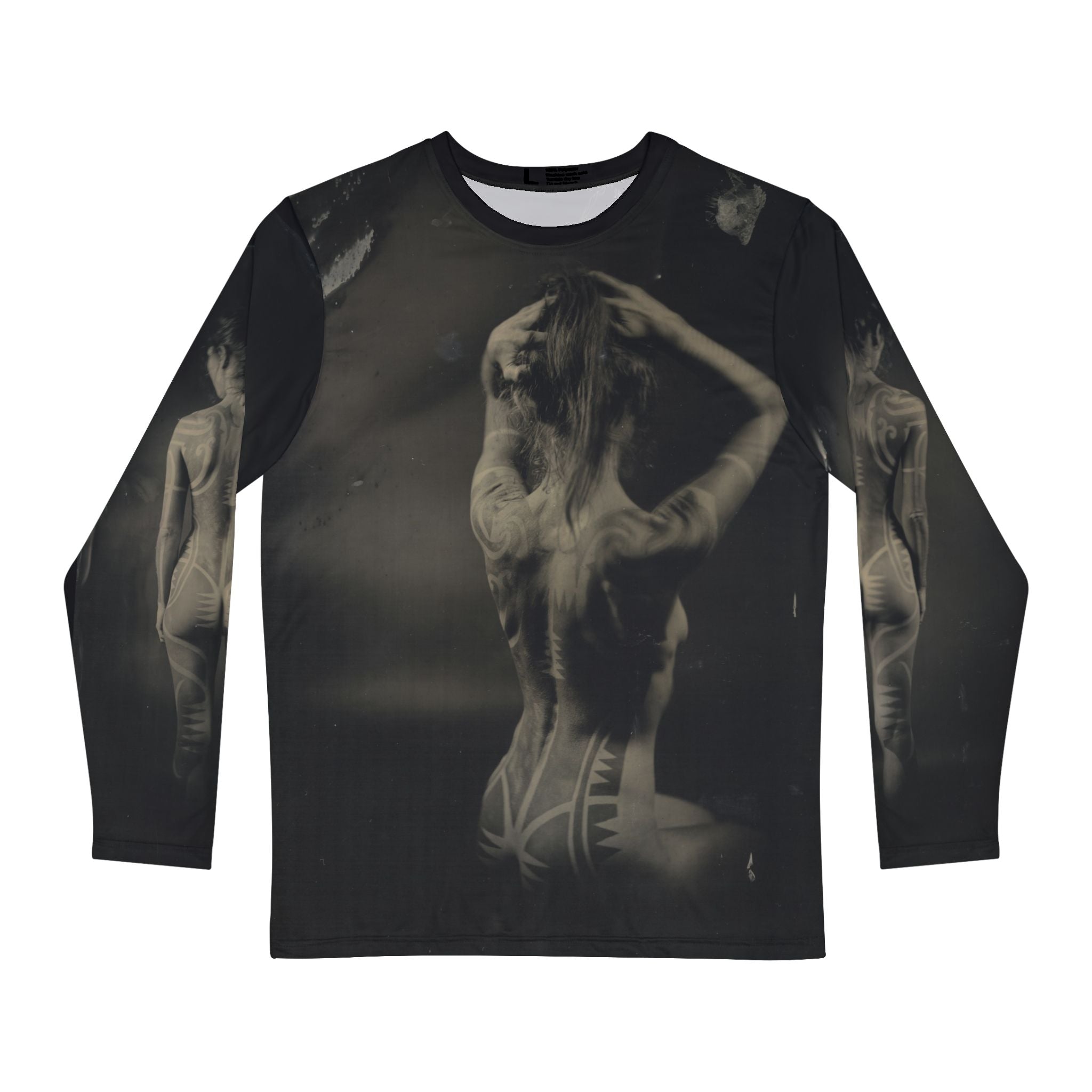 theghostyoudrawonmyback - long sleeve all over print