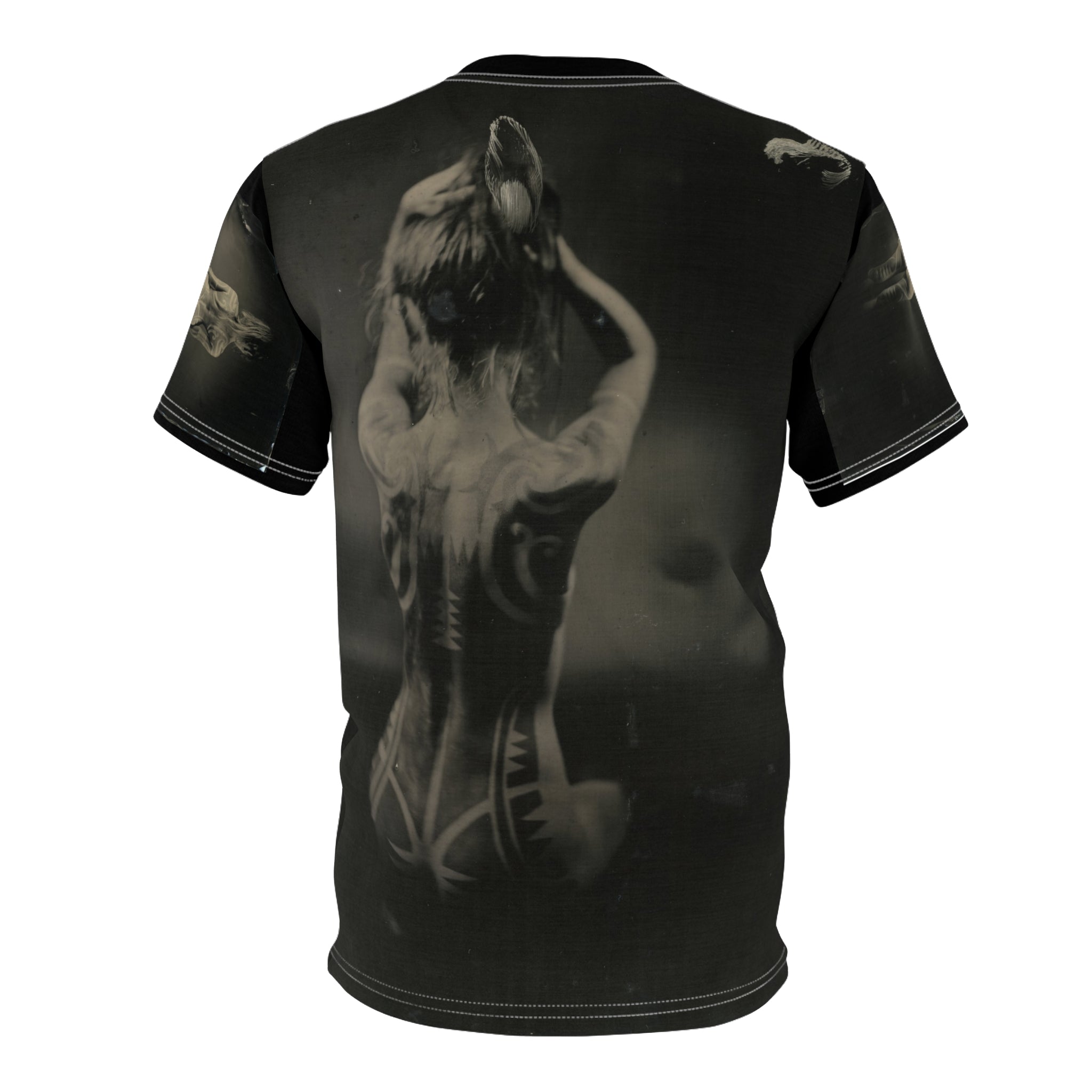 theghostyoudrawonmyback - short sleeve all over print