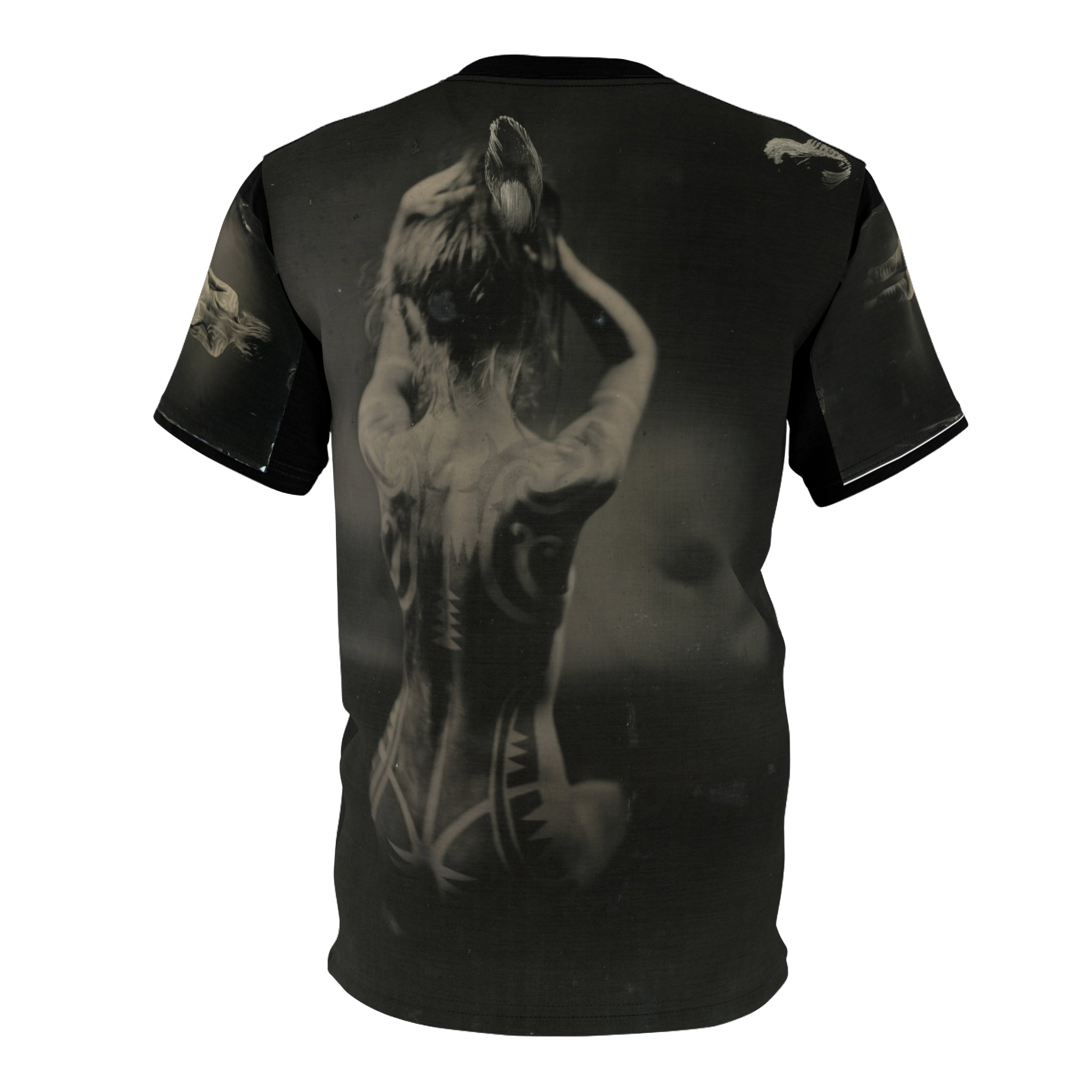 theghostyoudrawonmyback - short sleeve all over print